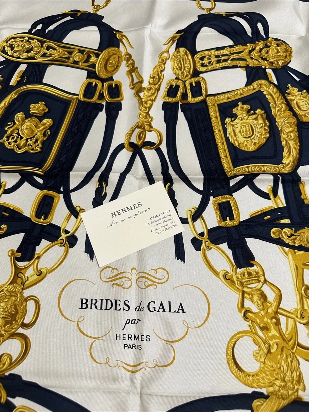 Hermès Brides de Gala Silk Scarf